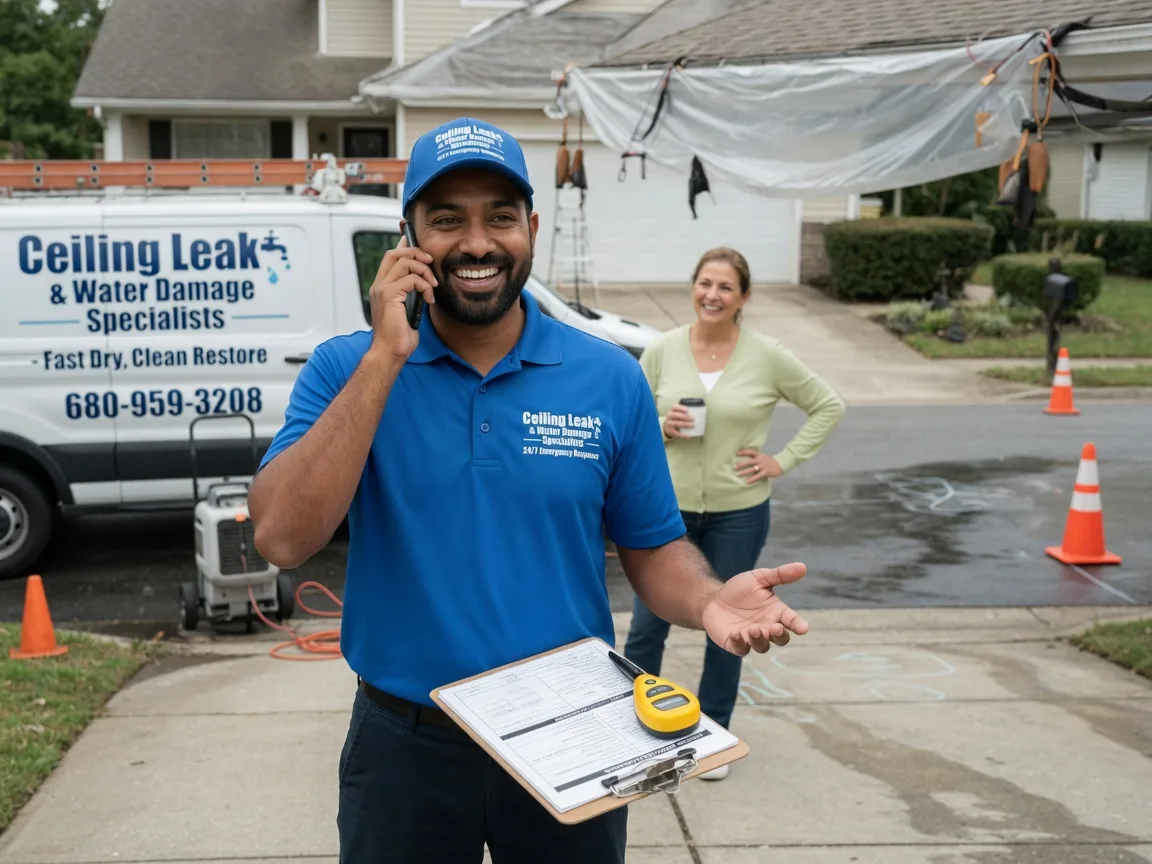 Ceiling Leak Cleanup Barronett, WI FAQs