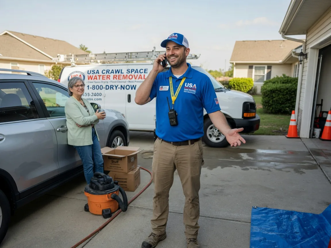 Crawl Space Water Removal Barronett, WI FAQs